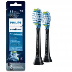Philips - Sonicare C3 Premium Replacement Heads 2 PCS (HX9042-33) - Health and Personal Care