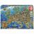 Educa - 500 pcs - Crazy European Map Puzzle (80-17962) - Toys