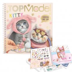 TOPModel - Dress Me Up Stickerbook KITTY (0412965) - Toys