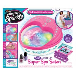 SHIMMER N SPARKLE - 5 IN 1 LIGHT UP SPA SALON 65628 - Toys