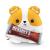 Snackles - Series 1 Plush Medium - Brown and White Dog - Toys