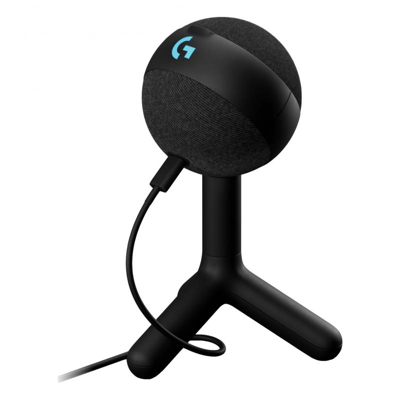 Logitech G - Yeti Orb RGB Gaming Mic with LIGHTSYNC Black - PC