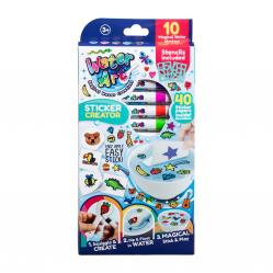 Water Art - Sticker Set with 12 Colours (33130111) - Toys