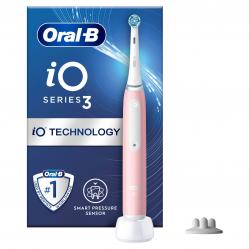 Oral-B - iO3S Blush Pink Electric Toothbrush - Health and Personal Care