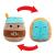 Squishmallows - 13 cm Plush P21 Flip A Mallows - Hautely To-Go Coffee/ Erissa Toaster Pastry - Toys