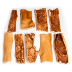 Snackit - Beef Head Skin 1kg - 01-223 - Pet Supplies