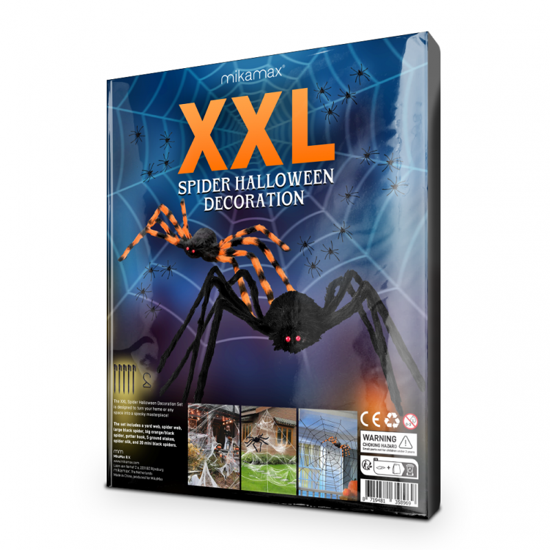 XXL Spider Halloween Decoration - Gadgets