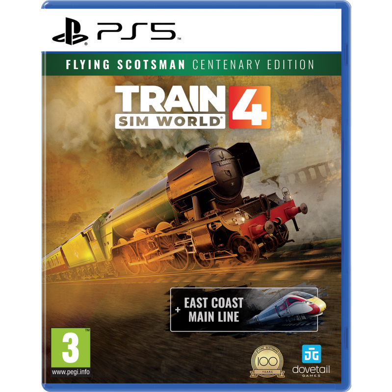 Train Sim World 4 includes Flying Scotsman (Centenary Edition) - PlayStation 5