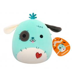 Squishmallows - 19 cm Halloween Plush - Dookdook Patchwork Dog - Toys