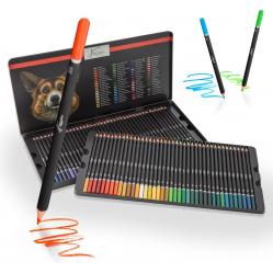 Nassau - Coloured pencils - 80 pcs in tin box (AR0222-AM) - Toys
