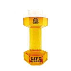 Winkee - Dumbbell Beer Glass - Glass - Gadgets