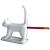 Winkee - Pencil sharpener - Sharp end Cat with sound - White - Gadgets