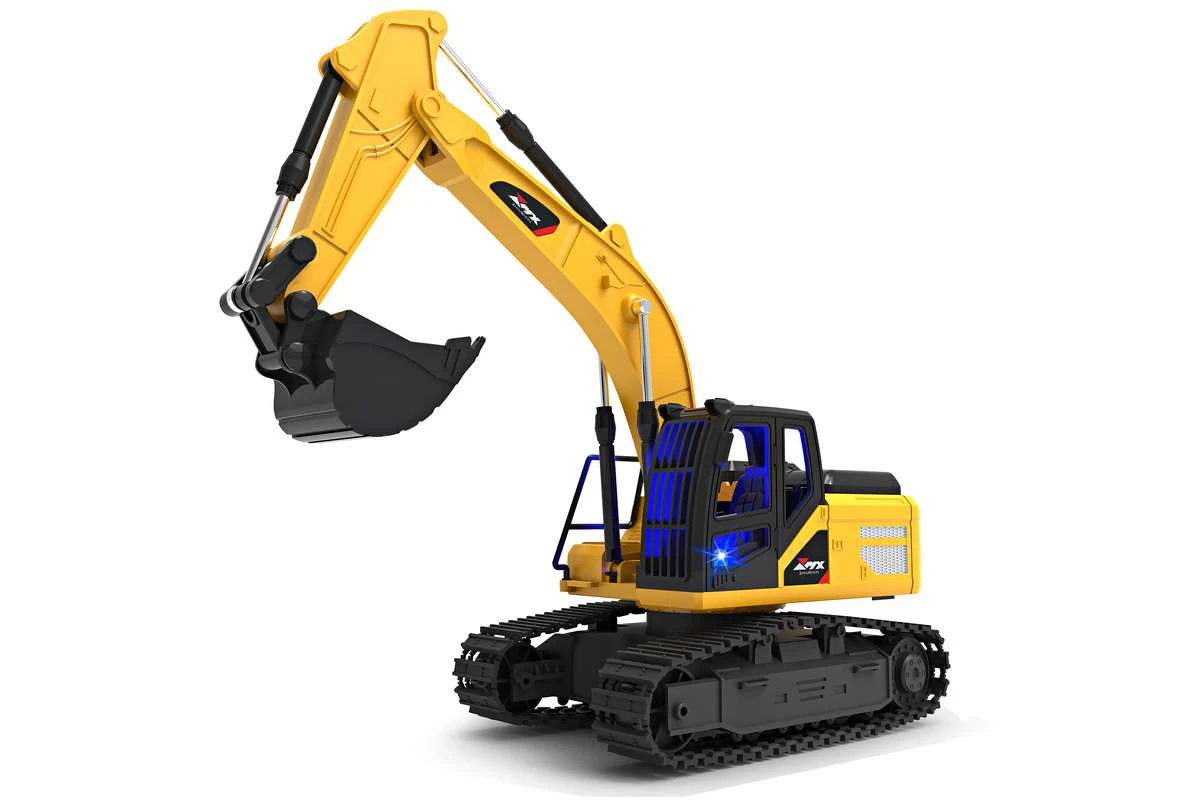 MX R-C Constructions - Excavator R-C 1:24 2,4GHz, 3,7V 500mAh, 6 channels (471460) - Toys