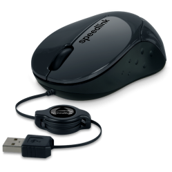 Speedlink - BEENIE Mobile Mouse - Wired USB, black - Computers