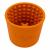 LICKIMAT - Yoggie Pot Orange - (645.5462) - Pet Supplies