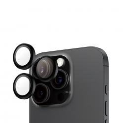 PanzerGlass - Hoops Lens Protector - iPhone 16 Pro-iPhone 16 Pro Max - Black - Electronics