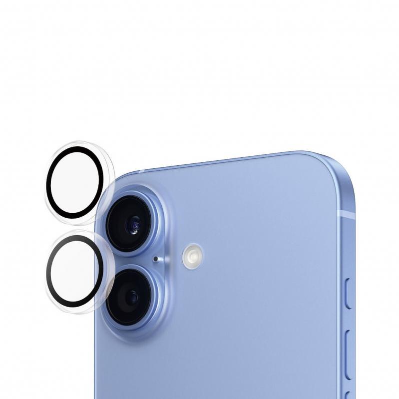 PanzerGlass - Hoops Lens Protector - iPhone 16-iPhone 16 Plus - Transparrent - Electronics