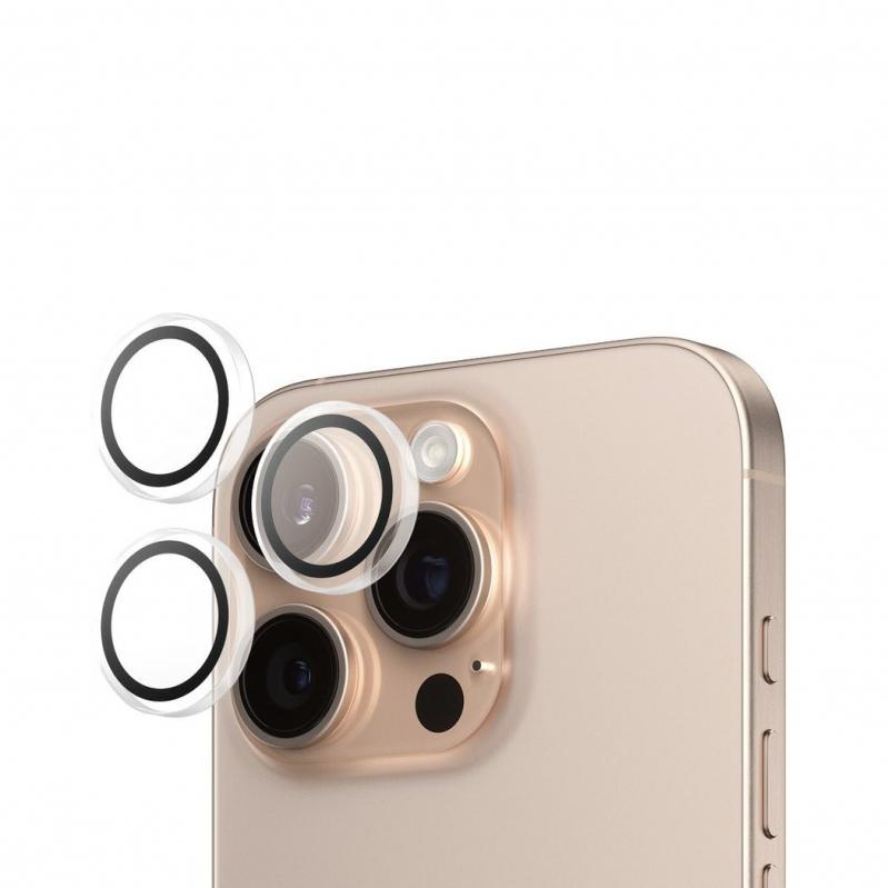 PanzerGlass - Hoops Lens Protector - iPhone 16 Pro-iPhone 16 Pro Max - Transparrent - Electronics
