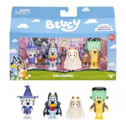 Bluey - figures 4 pk - Halloween 90266 - Toys