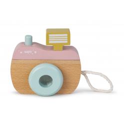 SARO - Wood Camera - Pink (SAO33432) - Toys