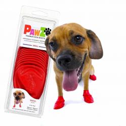 PAWZ - Dog boots S - Red 6328046 - Pet Supplies