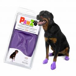 PAWZ - Dog boots L - Purple 6328050 - Pet Supplies