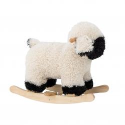 Bloomingville MINI - Dolly Rocking Toy Sheep White Polyester - 82062340 - Toys
