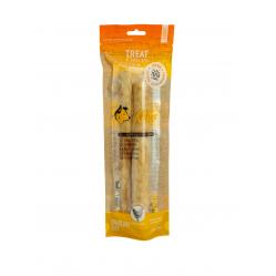 Threateaters - The New Hide Large Roll Chicken 2 pcs 180g - 20942 - Pet Supplies