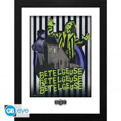 BEETLEJUICE Framed print Beetlejuice Beetlejuice 30x40 x2 Fan Shop and Merchandise