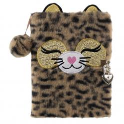 Tinka - Plush Diary with Lock - Leopard 8-802165 - Toys