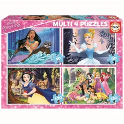 Educa - Puzzle - 50-80-100-150 Disney Princess 80-17637 - Toys