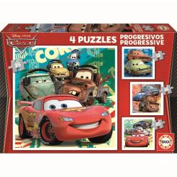 Educa - Puzzle - 12-16-20-25 Cars 80-14942 - Toys