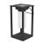 EGLO - USIGNI SOLAR LANTERN - Black/White - Garden, Patio and Outdoor