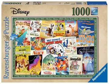 Ravensburger - Puzzle - Disney Vintage Movie Post.1000p (12000689) - Toys