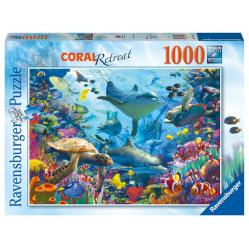 Ravensburger - Puzzle - Coral Reef Retreat 1000p 12001172 - Toys
