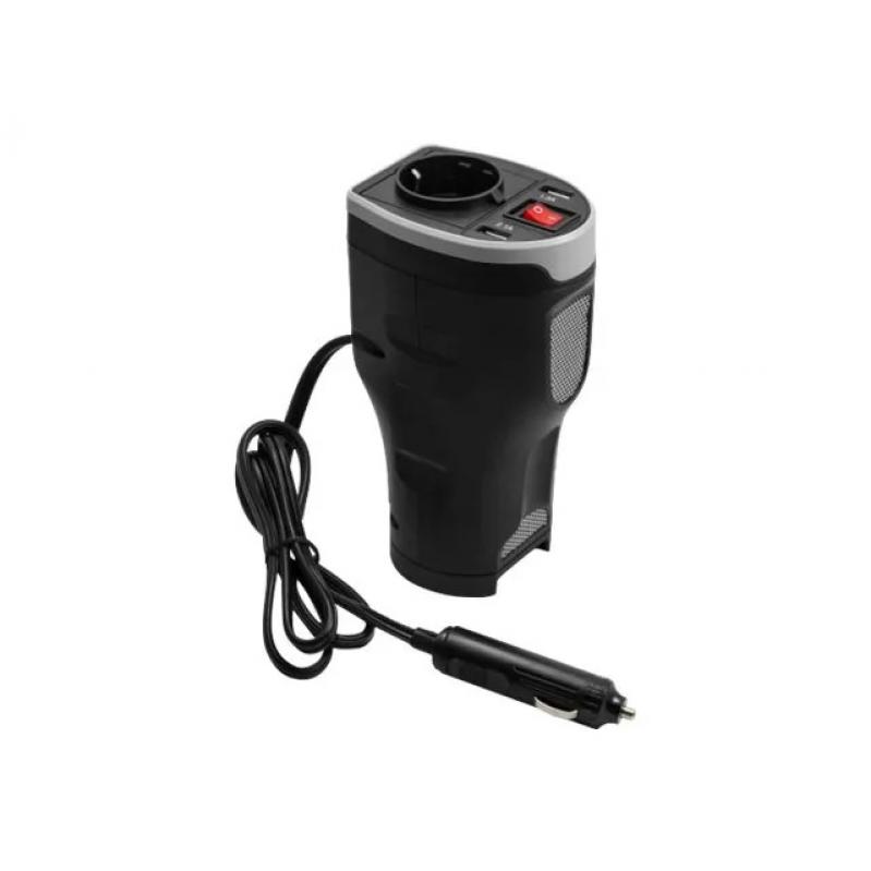 Technaxx - Car Power Inverter - 2 USB Ports - Electronics