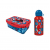 Stor - Lunch Box w-Removable Compartments AND Water Bottle 400 ml - Spider-Man - Toys