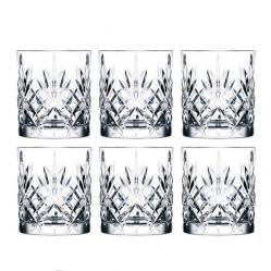 Lyngby Glas - Lyngby Krystal Melodia Whisky Glass 31 cl - Set of 6 916107