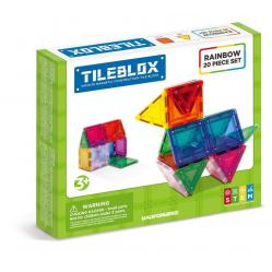 Tileblox - Rainbow - 20 pcs set 3201 - Toys