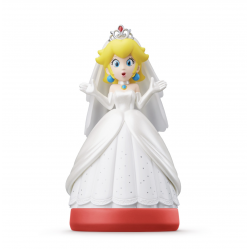 Nintendo Amiibo Peach in wedding outfit (Super Mario Collection) - Video Games and Consoles