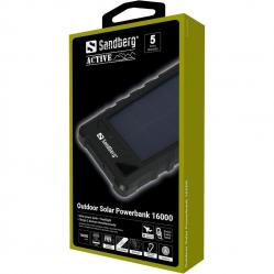 Sandberg - Outdoor Solar Powerbank 16000mAh - Electronics