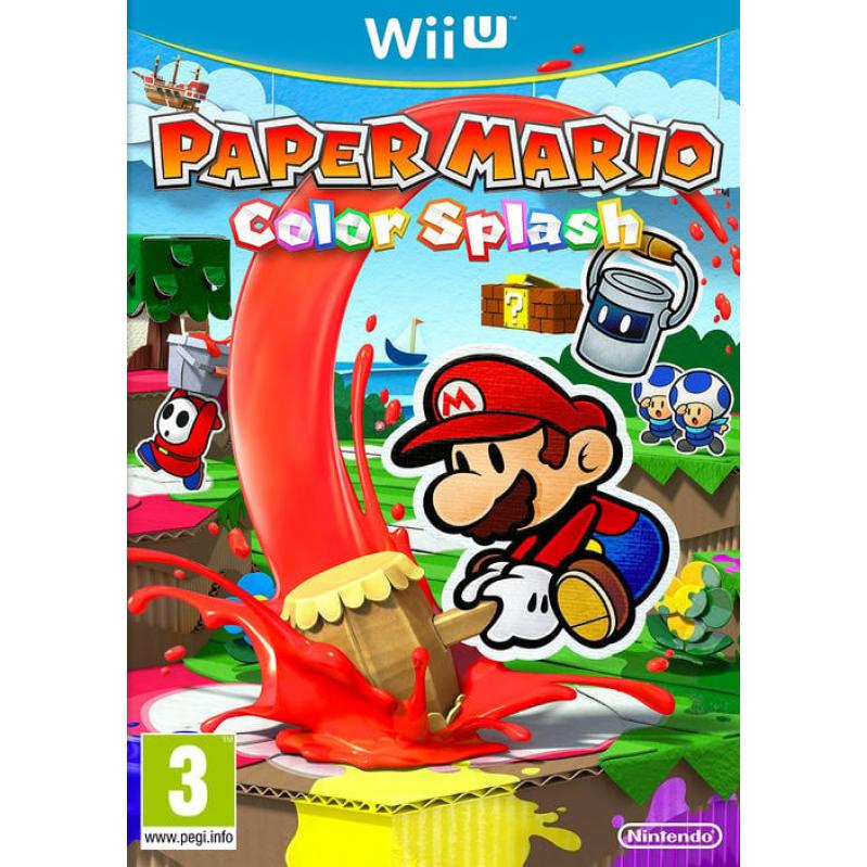 Wii U Paper Mario Color Splash