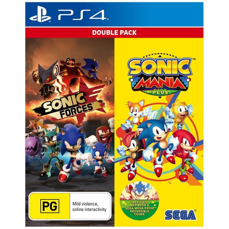 Sonic Mania Plus and Sonic Forces Double Pack - PlayStation 4