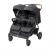 Babytrold - OS2 Twin Pushchair - Black - Baby and Children