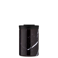24 Bottles Travel Tumbler 035 L Black Marble 24B610 Home and Kitchen