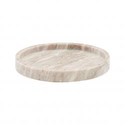 Meraki - Marble Tray o 25 cm - Beige 312530012 - Home and Kitchen