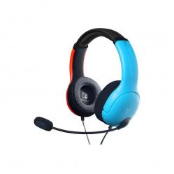 PDP Nintendo Switch Wired Headset LVL40 Blue-Red - Electronics