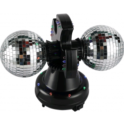 Music - Twin Mirror Ball lamp LED (501114) - Toys