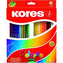 Kores - Kolores - Triangular 24 Coloured Pencils (933324) - Toys