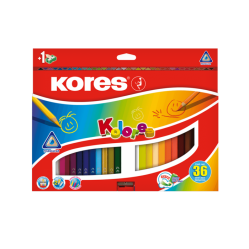 Kores - Kolores - 36 Coloured Pencils (93336) - Toys